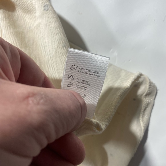 Chaser Cream Def Leopard World Tour 1988 100% Cotton Paint Spatter T-shirt NWT S - Picture 4 of 15